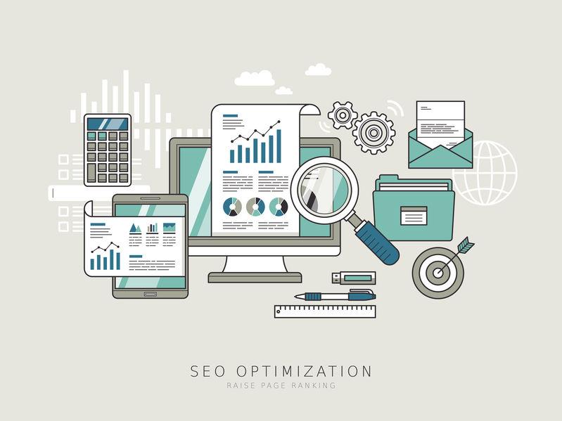 SEO optimization concept